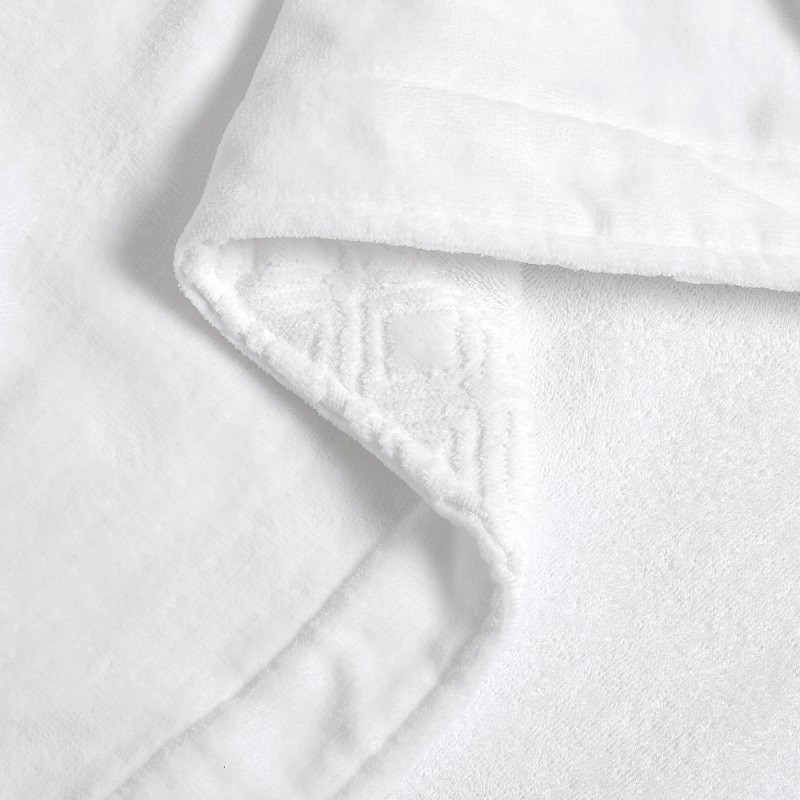 Diamond Jacquard Velour Bathrobe high quality