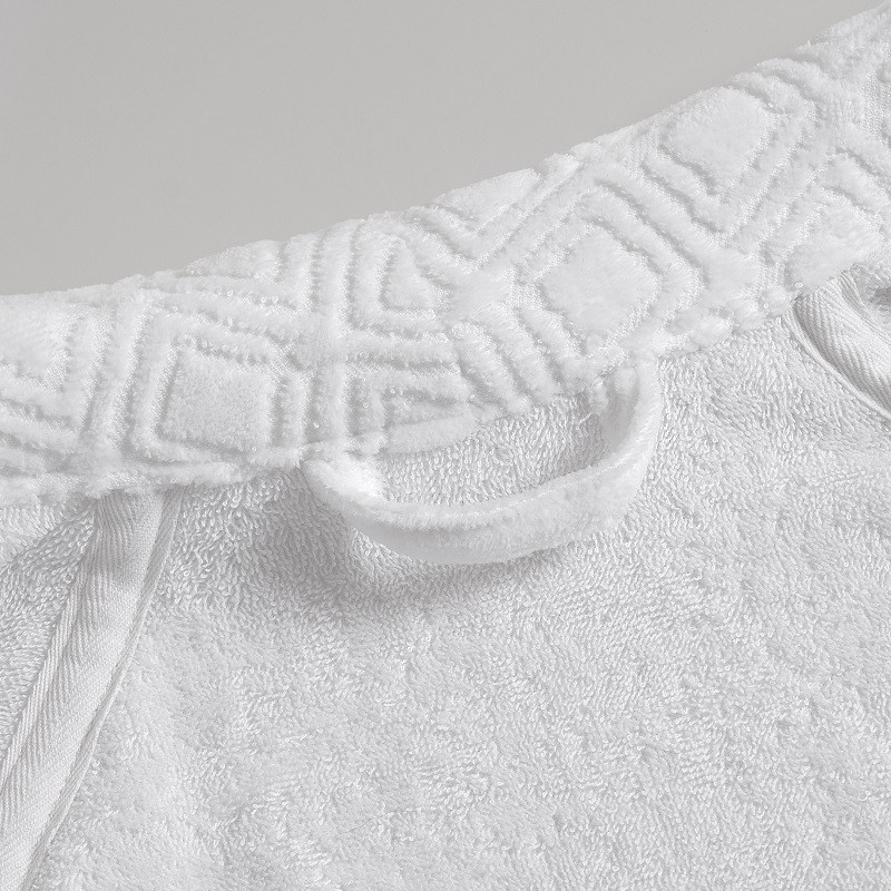 Diamond Jacquard Velour Bathrobe high quality
